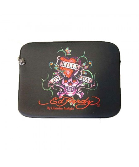 Θήκη Laptop 13.3'' ED HARDY ORIGINAL Skull Black 35 x 26 x 2.5 cm