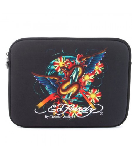 Θήκη Laptop 15.6'' ED HARDY ORIGINAL Snake Black 42 x 30 x 2.5 cm