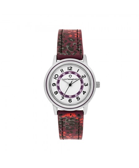 Παιδικό Ρολόι Lulu Castagnette Glam Μωβ 38923