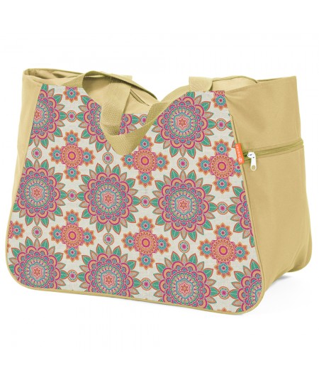 Τσάντα Θαλάσσης BENZI Μπεζ BZ5795 50x36x26cm