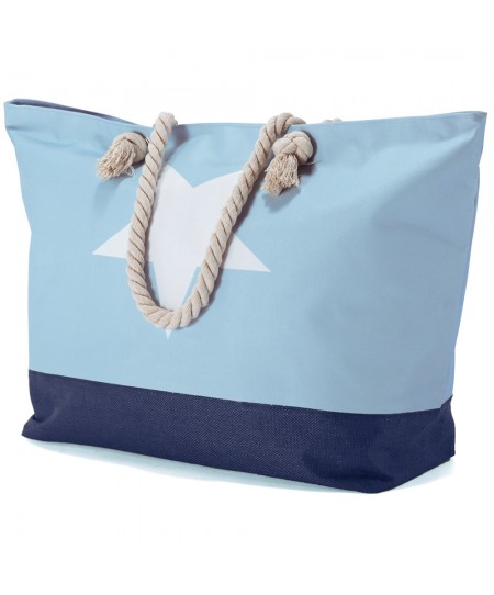 Τσάντα Θαλάσσης BENZI Σιέλ BZ5796 55x37x17cm