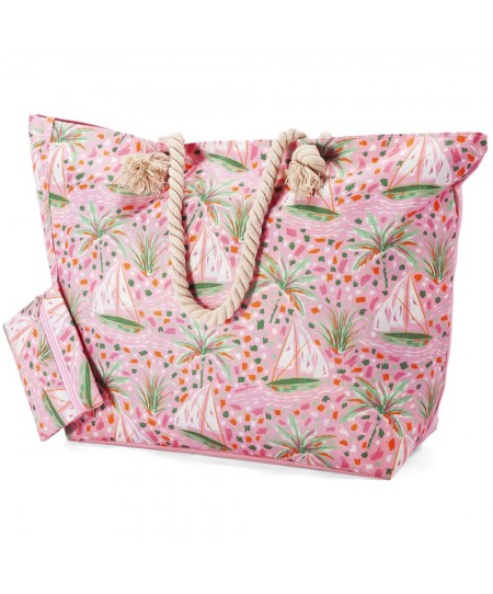 Τσάντα Θαλάσσης BENZI Ροζ BZ5803 56x38x18cm