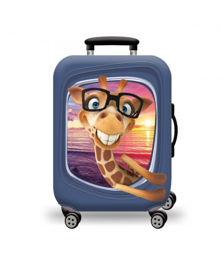 Κάλυμμα Βαλίτσας Large AMBER Happy Giraffe AM761-03