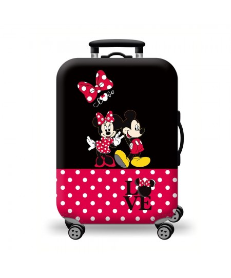 Κάλυμμα Βαλίτσας Large AMBER Love Mickey-Minnie AM546-03