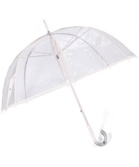 Ομπρέλα Χειροκίνητη Μπαστούνι BENZI Λευκή PA060