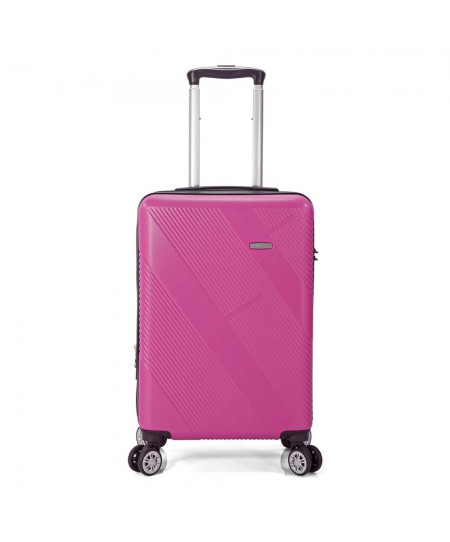 Βαλίτσα Καμπίνας Με Προέκταση BENZI Ροζ BZ5788