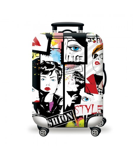 Κάλυμμα Βαλίτσας Large AMBER Pop Art AM234-03