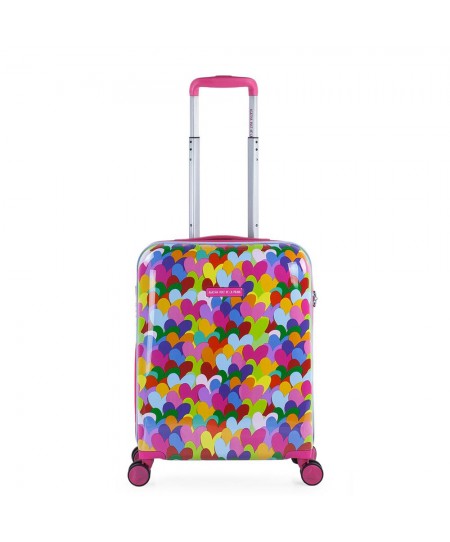 Βαλίτσα Καμπίνας AGATHA RUIZ DE LA PRADA Hearts Colorful 131150-01