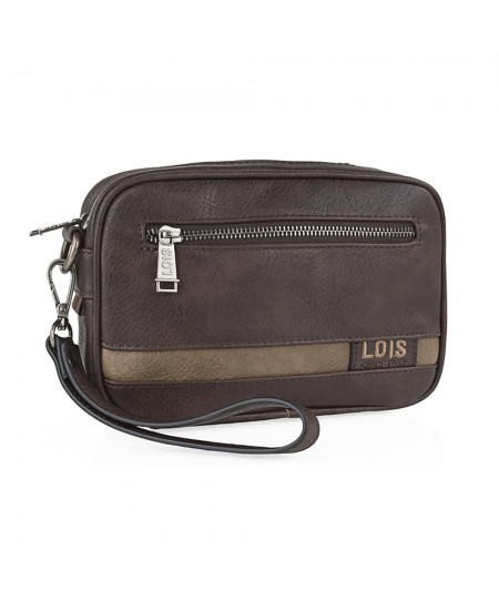 Τσαντάκι - Πορτοφόλι χειρός Lois Καφέ 310285-02