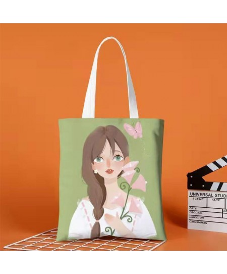 Tote bag AMBER Girl With Butterfly AM2049-3