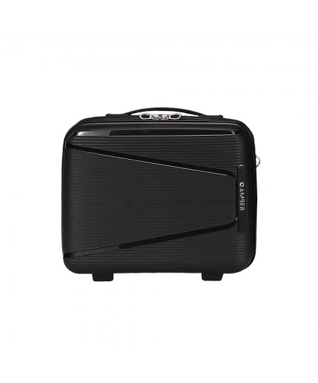 Beauty Case AMBER Mαύρο AM1018