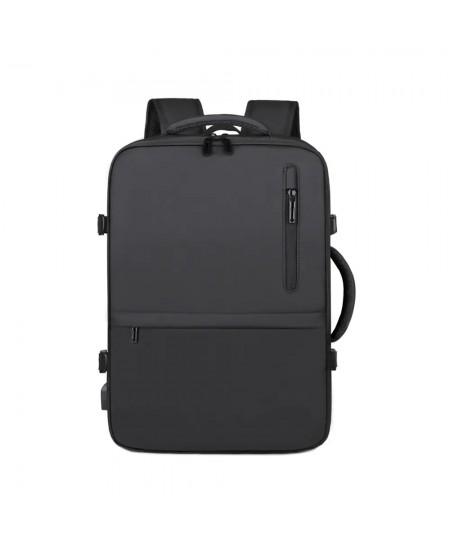 Σακίδιο με Θήκη Laptop 15.6" AMBER Μαύρο AM2050