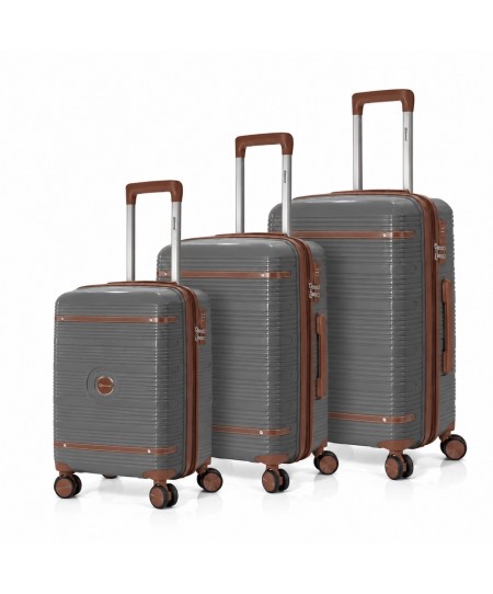 Σετ 3 Βαλίτσες BENZI BZ5900 GREY