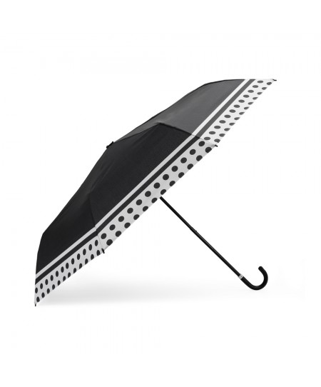 Ομπρέλα Χειροκίνητη Σπαστή BENZI PA115 Black Dots
