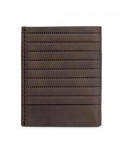 Πορτοφόλι Ανδρικό Δερμάτινο Lois 202217-02 Καφέ 10x8x2cm