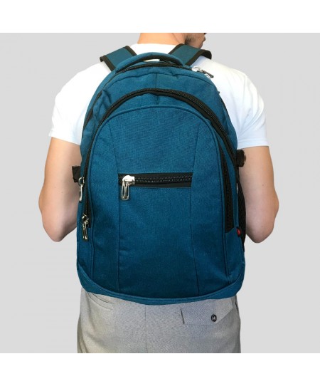 Σακίδιο με Θήκη Laptop 15,6'' BENZI Πετρόλ BZ5532 27 x 43 x 23 cm