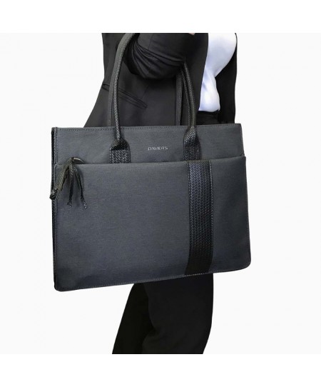 Τσάντα Laptop - Χαρτοφύλακας 15,6'' DAVIDTS Μαύρο 240085-34 41 x 31 x 9 cm