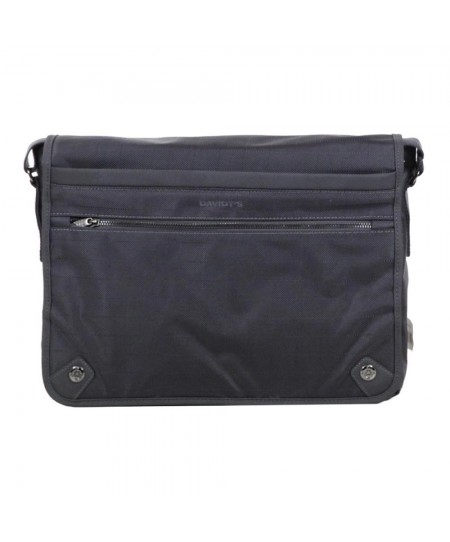 Τσάντα Laptop 15"-Ταχυδρόμου DAVIDTS Ανθρακί 259430-34