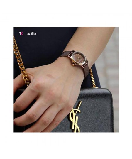 Ρολόι Trendy Kiss Lucille Ροζ/Χρυσό TMG10084-04