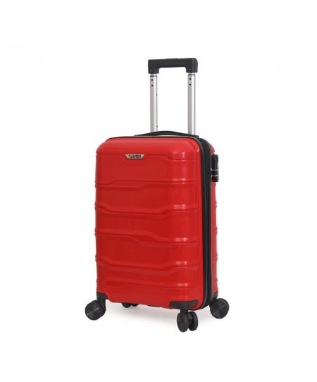 Βαλίτσα Καμπίνας με προέκταση Amber Κόκκινο AM1014 55 x 35 x 20-25 cm
