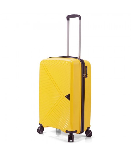 Βαλίτσα Καμπίνας Με Προέκταση BENZI Κίτρινο BZ5710 37 x 56 x 19-23 cm