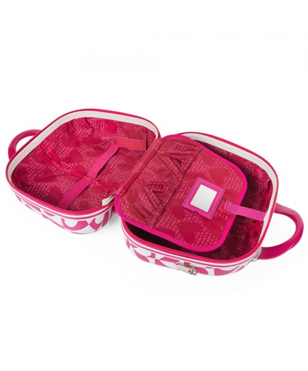 Beauty Case AGATHA RUIZ DE LA PRADA Pink/White Hearts 134235-01