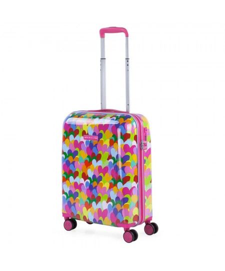 Βαλίτσα Καμπίνας AGATHA RUIZ DE LA PRADA Hearts Colorful 131150-01