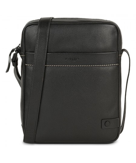 Τσαντάκι Ώμου Δερμάτινο JASLEN Μαύρο 313026-01