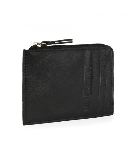 Πορτοφόλι-Θήκη καρτών Ανδρικό Δερμάτινο Lois Μαύρο 202690-01