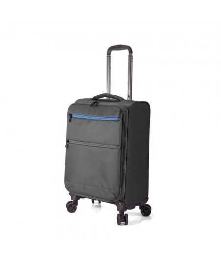 Βαλίτσα Καμπίνας με προέκταση BENZI (55x37x20-23cm) Γκρι BZ5826