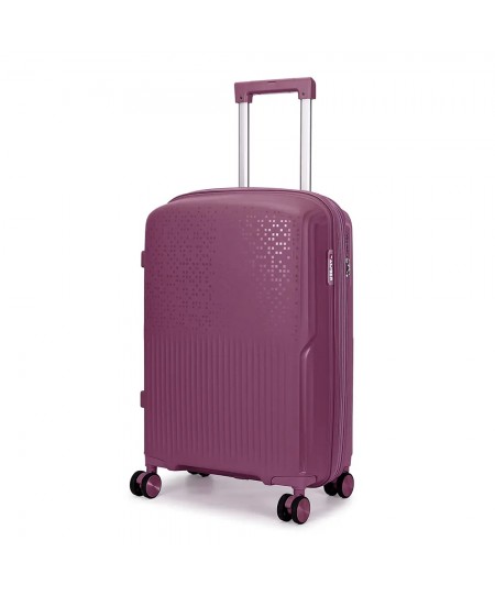 Σετ 2 τεμαχίων (Βαλίτσα Καμπίνας & Beauty case) AMBER Μωβ AM1017