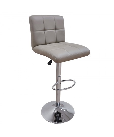 Σκαμπό Μπαρ 2τμχ Bar 40 Cappuccino Pu 43x52x110εκ.