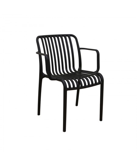 PARMA-S BLACK ΠΟΛΥΘΡΟΝΑ ΠΟΛ/ΝΙΟΥ 56X56X79εκ.