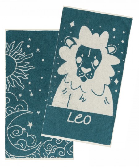 ZODIAC-LEO ΣΕΤ 2 ΤΕΜ ΠΕΤΣΕΤΕΣ ΠΡΟΣΩΠΟΥ 50X90