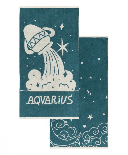 ZODIAC-AQUARIUS ΣΕΤ 2 ΤΕΜ ΠΕΤΣΕΤΕΣ ΠΡΟΣΩΠΟΥ 50X90