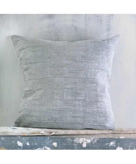 Διακοσμητική μαξιλαροθήκη (40Χ40) KENYA ΓΚΡΙ, RYTHMOS HOME