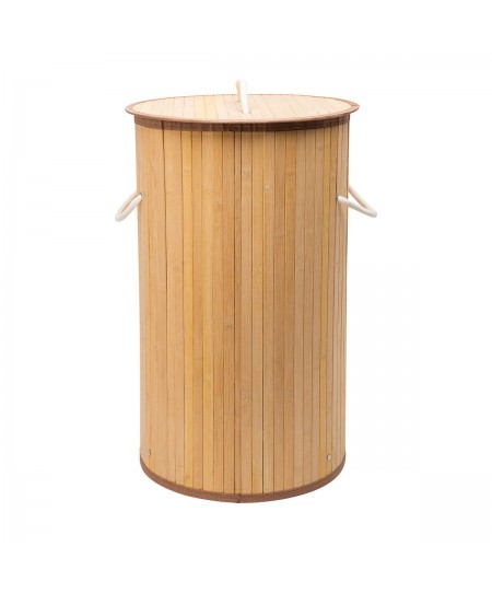 ESTIA ΚΑΛΑΘΙ ΑΠΛΥΤΩΝ BAMBOO ESSENTIALS ΠΤΥΣΣΟΜΕΝΟ ΣΤΡΟΓΓΥΛΟ 57lt 02-12823