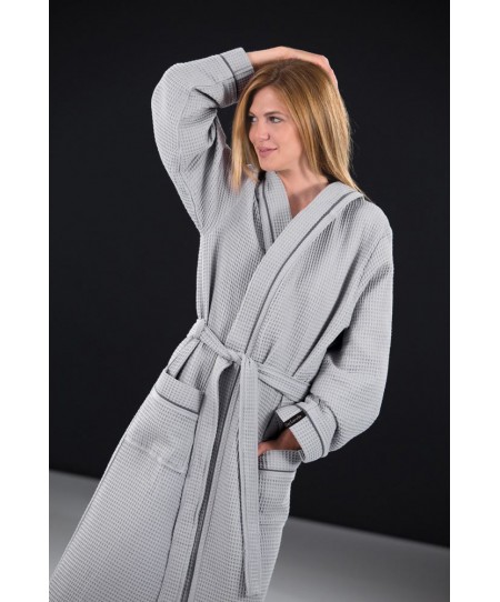 Μπουρνούζι  BASIC Grey - Medium