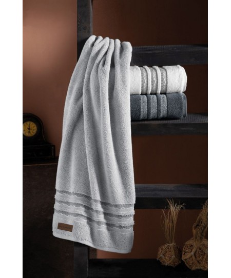 Πετσέτα μπάνιου LANTZ Anthracite 50Χ90