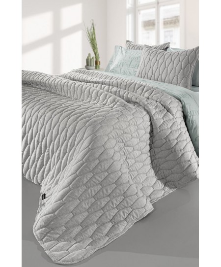 Σετ Κουβερλί 2τμχ. Diamante Grey 220x240
