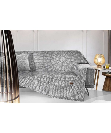 Ριχτάρι Siren Grey 1θέσιος 180x150