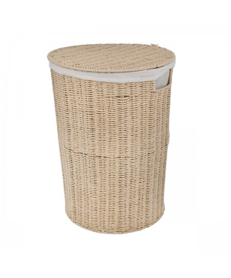 ESTIA ΚΑΛΑΘΙ ΑΠΛΥΤΩΝ BOTANICA 40x40x55cm ME ΕΣΩΤΕΡΙΚΗ ΕΠΕΝΔΥΣΗ & ΚΑΠΑΚΙ 02-18740
