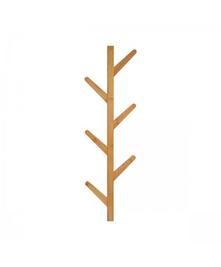 ESTIA ΚΡΕΜΑΣΤΡΑ ΤΟΙΧΟΥ BAMBOO ΚΑΘΕΤΗ 6 ΘΕΣΕΩΝ ΜΕ ΠΛΑΚΕ ΓΑΝΤΖΟΥΣ 04-19709