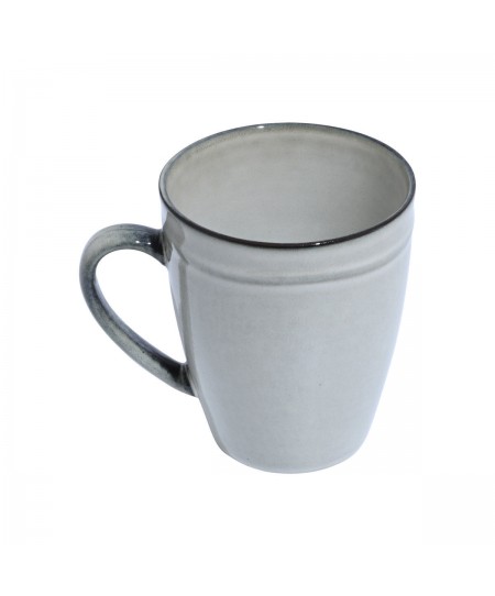 ESTIA ΚΟΥΠΑ ΚΑΦΕ DELINE STONEWARE 480ml DOVE 07-24468, 6 TEM