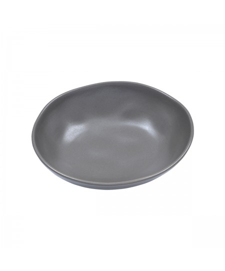 ESTIA ΠΙΑΤΟ ΒΑΘΥ MARE STONEWARE 22cm GRAPHITE 07-20613