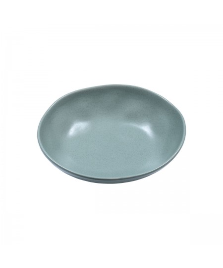 ESTIA ΠΙΑΤΟ ΒΑΘΥ MARE STONEWARE 22cm TEAL 07-20521