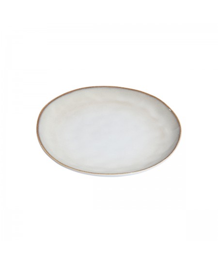 ESTIA ΠΙΑΤΟ ΡΗΧΟ VIGNETTE STONEWARE 21cm IVORY