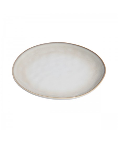 ESTIA ΠΙΑΤΟ ΡΗΧΟ VIGNETTE STONEWARE 27cm IVORY