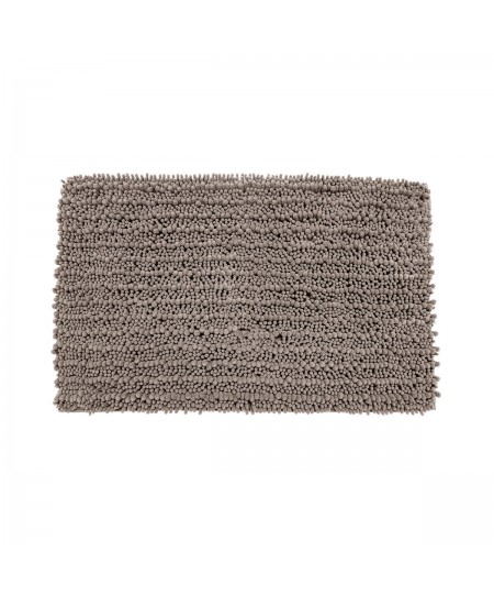 ESTIA ΤΑΠΕΤΟ ΜΠΑΝΙΟΥ SHAGGY 80x50cm ΠΟΛΥΕΣΤΕΡΑ ΚΑΦΕ