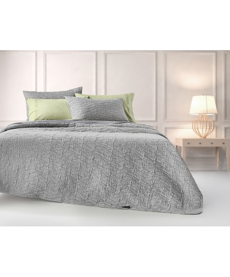 Σετ 2τμχ Κουβερλί Shadow Grey 220x240